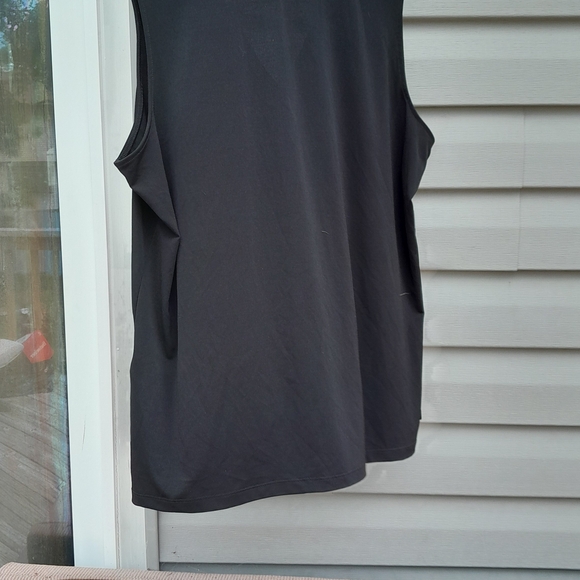 Michael Kors Womens 2X  Black Drape SLeeveless Blouse  NWOT - Picture 4 of 6